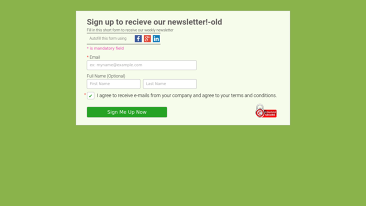 Newsletter Form Templates Sign Up To Recieve Our Newsletter Template Youtube Sign Up For Our Newsletter Template