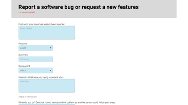 Technology Templates Other Bug Report Request Feature Form Technology Templates Other Bug Report Request Feature Form